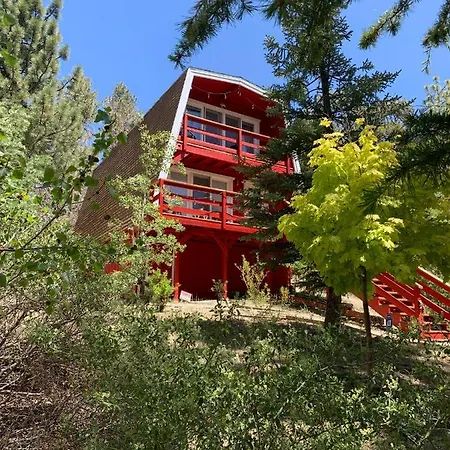 Maison Solange-Red Barn Farmhouse Style- Moonridge Big Bear City Extérieur photo